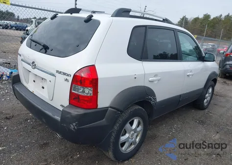 2005 Hyundai Tucson Gls/Lx from USA, damaged, VIN KM8JN72DX5U075072